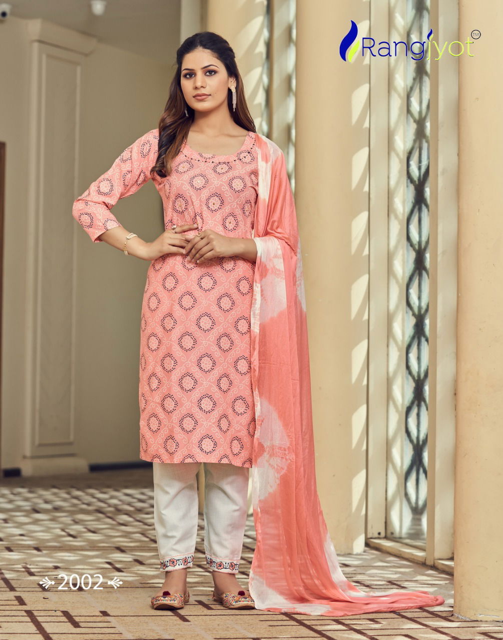 Rangjyoti Saheli 2001 Stylish Wear Wholesale Ready Made Suit Collection